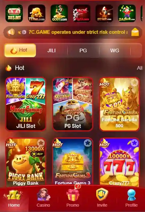 7c interface image