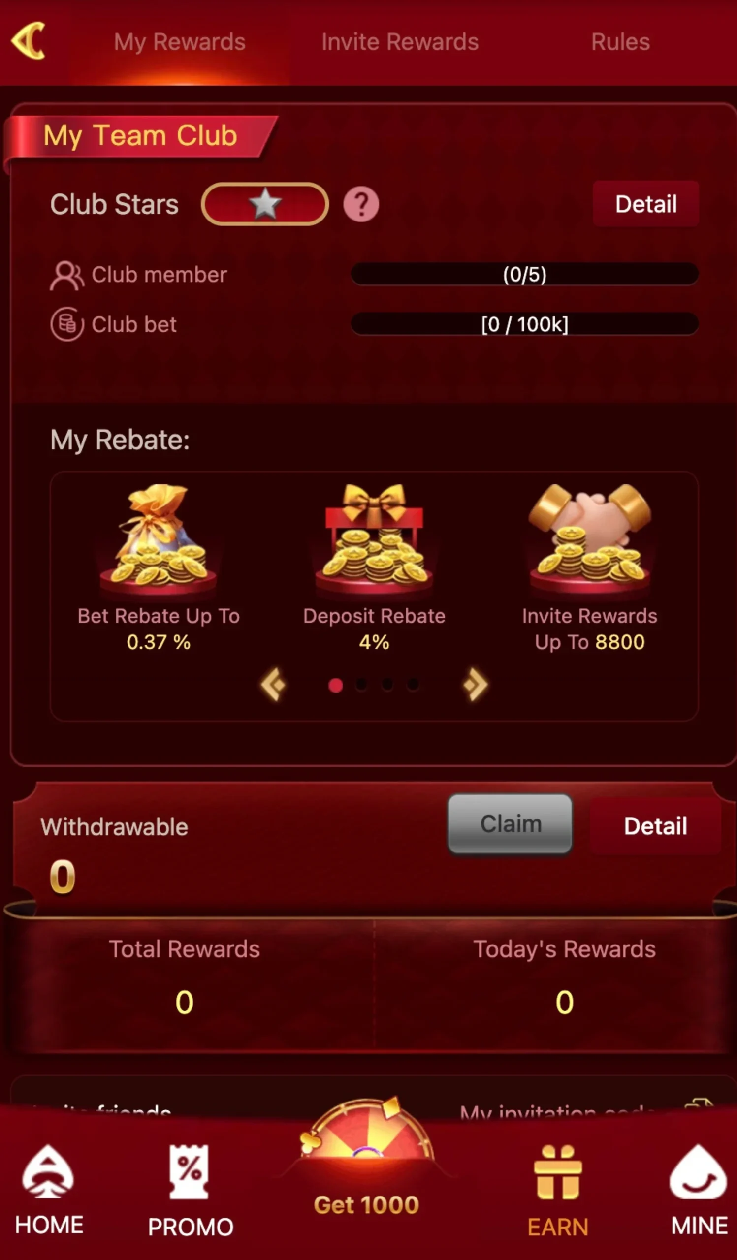 Y71 game Team Club Rewards & Invite Bonus Program – Earn Cashback and Rebates